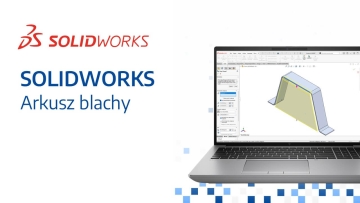 SOLIDWORKS – Arkusz blachy